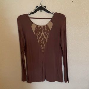 Buckle Long sleeve top